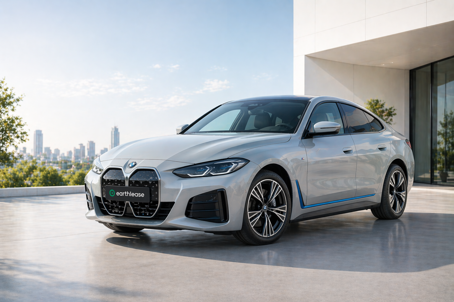 Berline électrique BMW — gamme tourisme