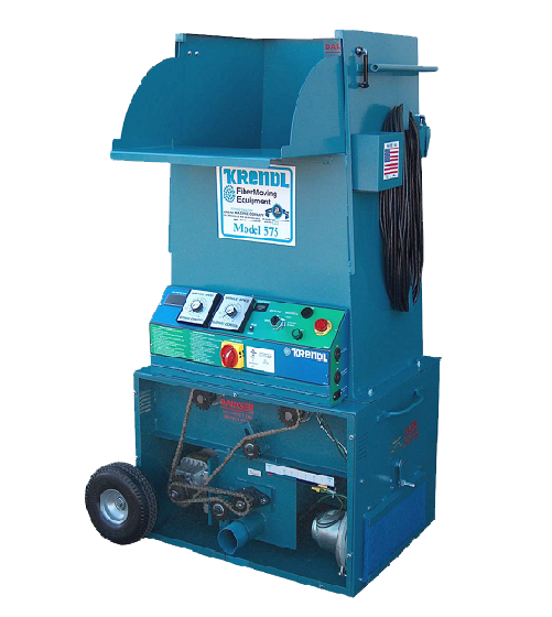KRENDL blowing and carding machines for insulation sites